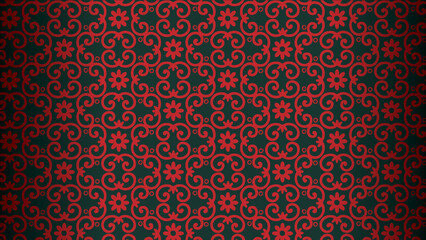 Vector textile pattern design multicoloured