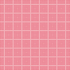 Checks, curves wallpaper. Seamless geometric pattern. Squares, chevrons background. Polygons ornament. Geometrical motif. Mosaic digital paper. Ethnic textile print. Embroidery web design. Vector art