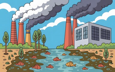 disease, concern, awareness, breathing, crisis, drawing, environmentalism, global warming, health, health care, people, warning, caution, couple, danger, man, mask, respiratory, safety, smog, woman, c