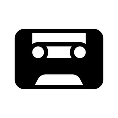 Obraz premium Cassette Icon Vector Symbol Design Illustration
