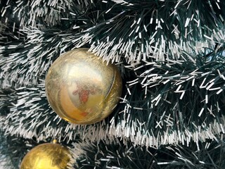 Closeup of Christmas bell