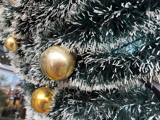 Closeup of Christmas bell