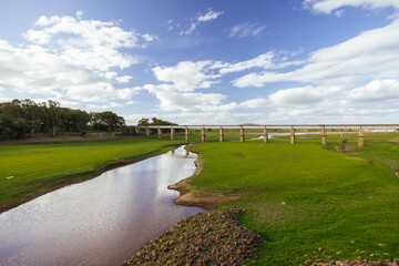 Joyce Creek Railway Bridge in Australia