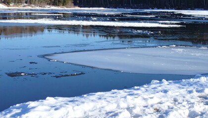 lake in the mountains