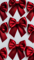 Cute bow, hair accessories, dark red velvet fabric bows 