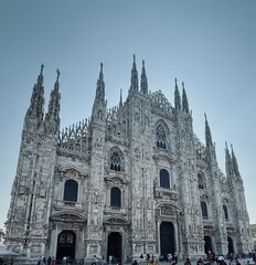 Fototapeta premium Duomo cathedral in Milan in Italy.