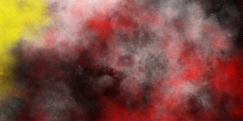 Fototapeta premium Abstract powder splatted background. multicolor powder explosion on black background. Multicolor powder explosion on black background. Colored cloud. Colorful dust explode. Paint Holi.