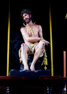 Cristo de la Humildad en San Juan de los Reyes, Toledo, Espa&ntilde;a