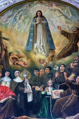 Monasterio Franciscano de San Juan de los Reyes en Toledo, Espa&ntilde;a