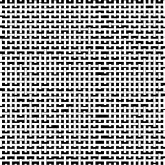 Black and White Pixelated Fabric Texture