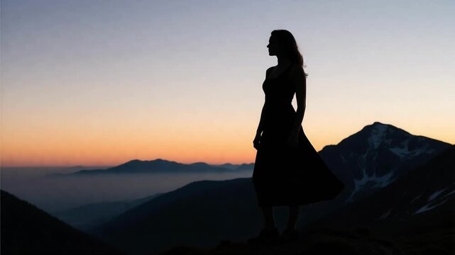 Deborah stands bold on mountain at dawn in stunning biblical scene