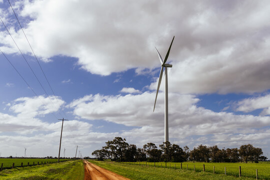 Murra Warra Wind Farm in Australia