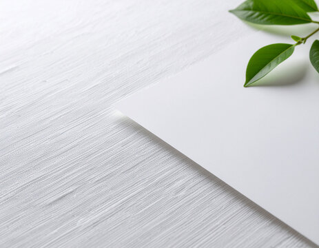 清潔感だけを残した背景 ― 白場