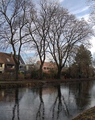 haus wasser baum himmei natur