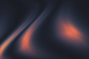 Abstract neon space background with galaxy and constellation elements in cold and warm yellow shades for posters and banners.