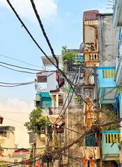 Cityscape of Hanoi old town, Vietnam