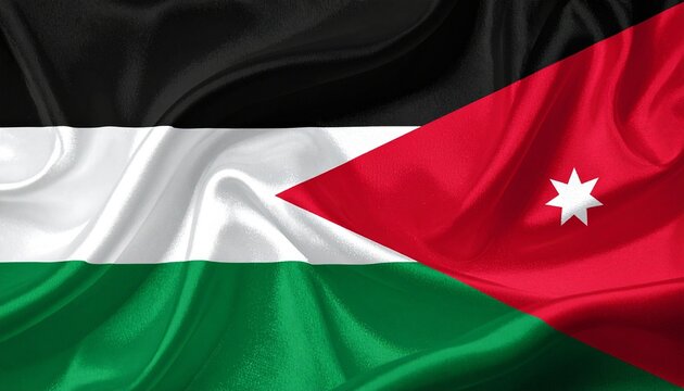 Jordanian National Flag