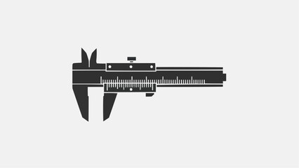 A Vernier caliper is used for precise measurement in a technical environment from a side viewpoint