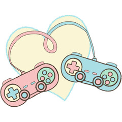 Pastel game controller 