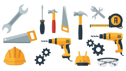 Collection of Various Tools and Equipment.