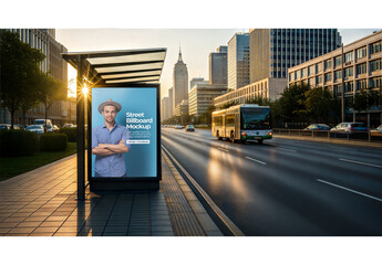 Bus Stop Mockup