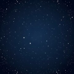 Obraz premium Starry night sky with twinkling points of light on a dark blue background.
