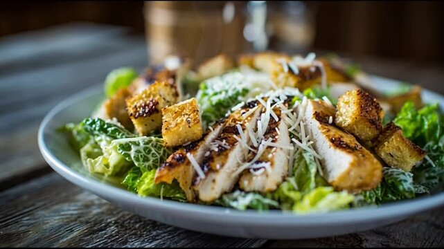 Grilled Chicken Caesar Salad