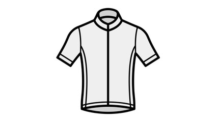 Cycling Jersey Illustration Simple Design. © Fandy creators