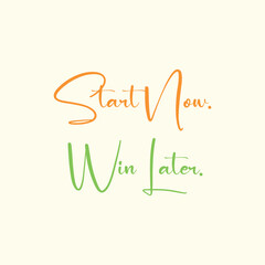 Obraz premium motivational typography