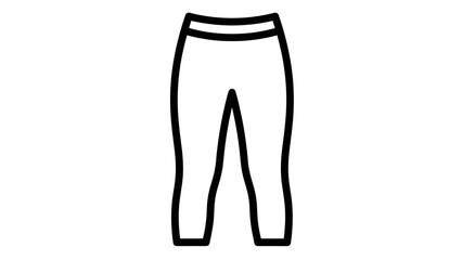 White Trousers Fashionable Clothing for Women.