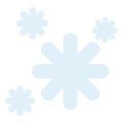 Snow vector icon. Weather icon flat style. perfect use for logo, presentation, website, and more. modern icon design color style 