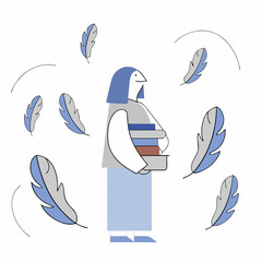 A abstract background with waves