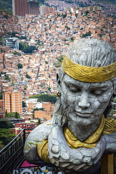 Comuna 13, urban, medellin, antioquia, colombia, south america, latin america