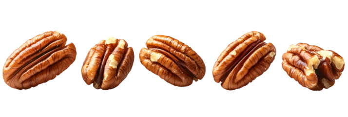 Small oval shaped objects row