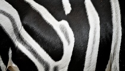 seamless zebra skin pattern black white stripes texture