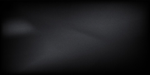 Grey gradient grain texture background gray black white monochrome smooth grainy backdrop design copy space © RIZKI IBRAHIM