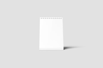 Blank Desk Calender Mockup