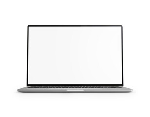 An image of a Laptop isolated on a white background