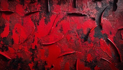 Abstract Grunge Texture Background Red Graffiti Generated Ai Image