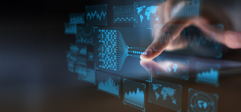 Big Data Analytics and Machine Learning Visualization for Business Intelligence. - Powered by Adobe