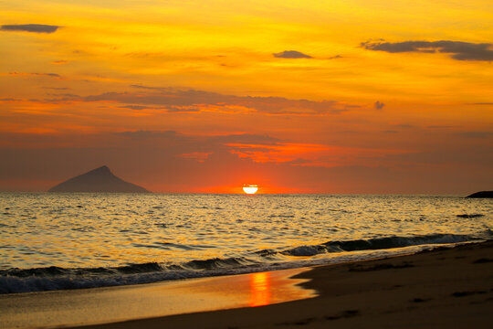 Fim de tarde na praia