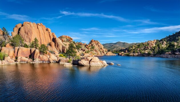 Watson Lake In Prescott Arizona Granite Dells