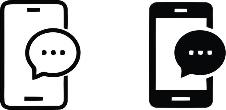 Phone icon set. Contact us symbol. Telephone call sign. Cell phone, ringing phone, Vector illustration.