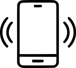 Phone icon set. Contact us symbol. Telephone call sign. Cell phone, ringing phone, Vector illustration.