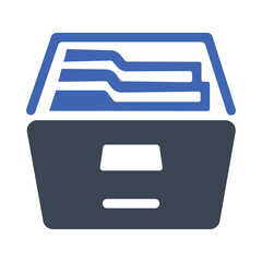 File cabinet symbol