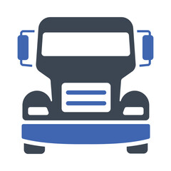 18 Wheeler Semi Truck icon