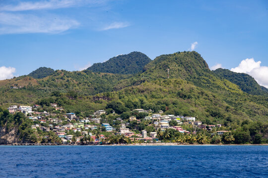 St. Lucia coastline villiages