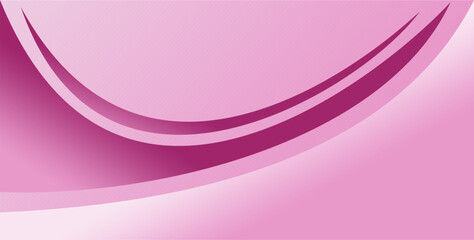 composition of empty space, curved lines and geometric abstract fields with gradations of pink and violet as background inspiration for visual communication design