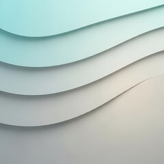 Modern layered background with wavy gradient design