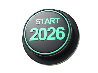 Start business technology 2026 new vision goal launch growth investment innovation future economy creative evolution progress. 3d rendering illustration